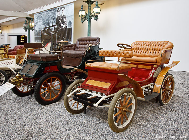 Автомузей; Национальный музей автомобилей, Мюлуз (Mulhouse), Франция; Peugeot, Vis-à-vis type 26, 1902